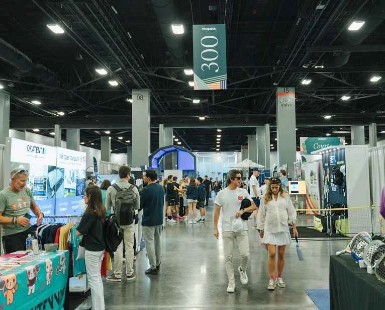 Scope of exhibits at the 2026 American Racket Sports Show