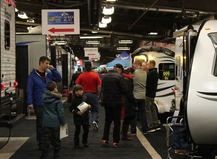 Scope of exhibits at the 2026 Canada RV Show