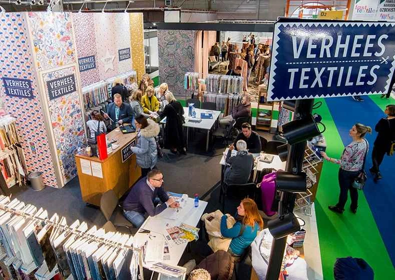 How can I obtain the program catalogue for the Polish Fabrics Exhibition 2026?