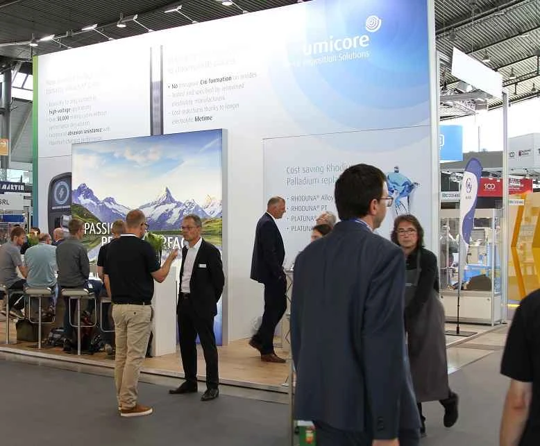 Scope of exhibits at Surface Technology 2026, Germany