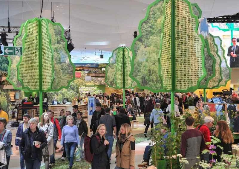 Scope of exhibits at the 2027 German Agricultural Exhibition (Grüne Woche)