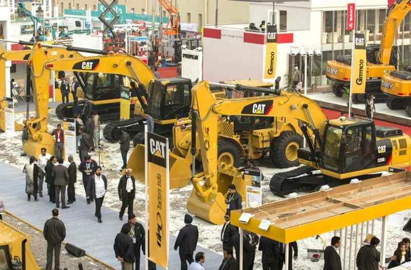 What exhibits will be featured at the 2027 India Construction Equipment Exhibition?