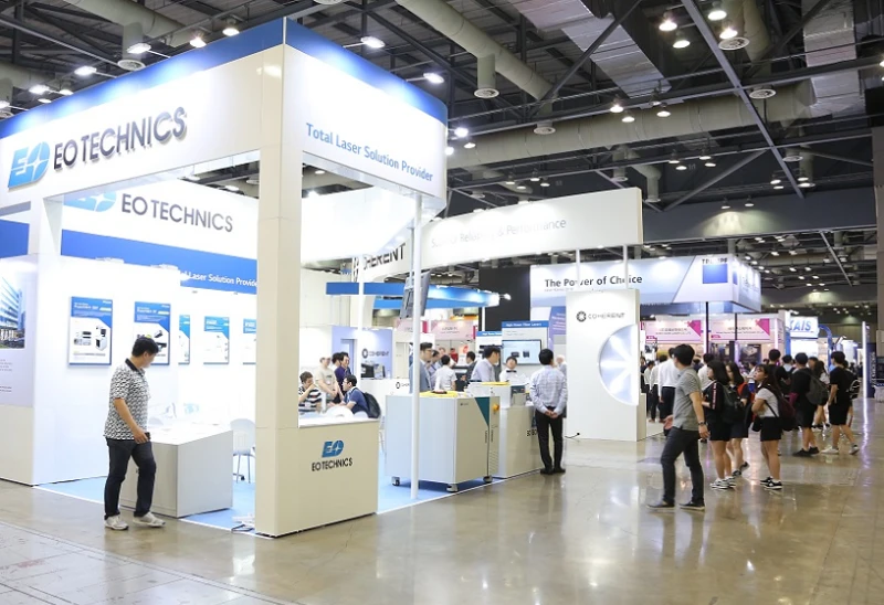 What exhibits are featured at Laser Korea 2026?